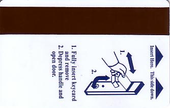 Hotel Keycard Holiday Inn Express Generic Back
