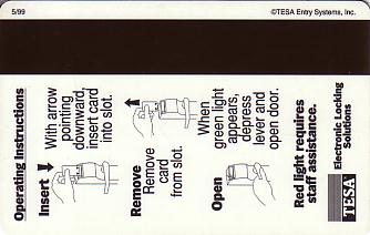 Hotel Keycard Holiday Inn Express Generic Back