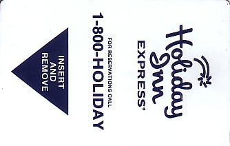 Hotel Keycard Holiday Inn Express Generic Front