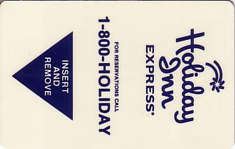 Hotel Keycard Holiday Inn Express Generic Front