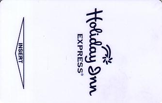 Hotel Keycard Holiday Inn Express Generic Front