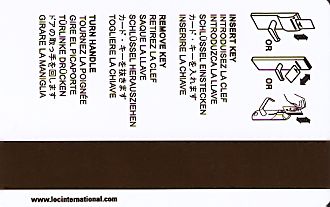 Hotel Keycard Holiday Inn Express Generic Back