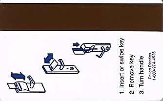 Hotel Keycard Holiday Inn Express Dublin Ireland Back