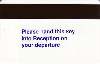Hotel Keycard Holiday Inn Garden Court Generic Back