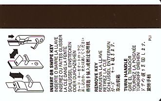 Hotel Keycard Holiday Inn Generic Back
