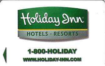 Hotel Keycard Holiday Inn Generic Front