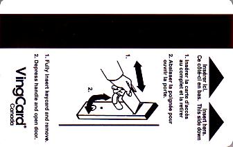 Hotel Keycard Holiday Inn Generic Back