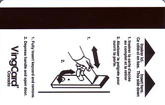 Hotel Keycard Holiday Inn Generic Back