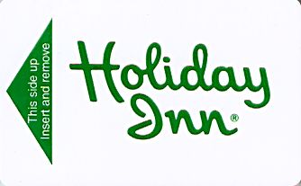 Hotel Keycard Holiday Inn Generic Front
