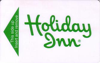 Hotel Keycard Holiday Inn Generic Front