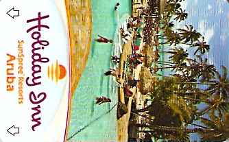 Hotel Keycard Holiday Inn  Aruba Front