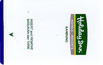 Hotel Keycard Holiday Inn Bandung Indonesia Front