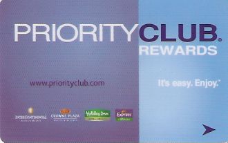 Hotel Keycard Holiday Inn Bangkok Thailand Front