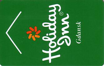 Hotel Keycard Holiday Inn Gdansk Poland Front