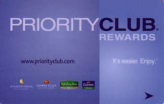 Hotel Keycard Holiday Inn  Hong Kong Front