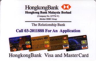 Hotel Keycard Holiday Inn Johor Bahru Malaysia Front