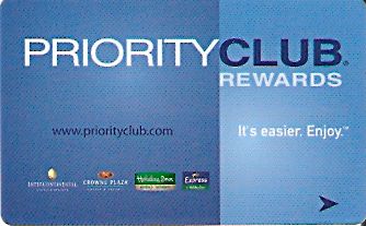 Hotel Keycard Holiday Inn  Korea Front