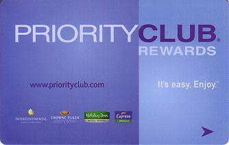 Hotel Keycard Holiday Inn Manila Philippines Front