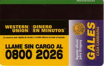 Hotel Keycard Holiday Inn Montevideo Uruguay Back