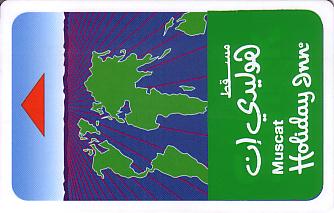Hotel Keycard Holiday Inn Muscat Oman Front