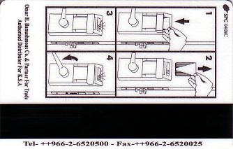 Hotel Keycard Holiday Inn Riyadh Saudi Arabia Back