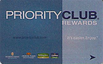 Hotel Keycard Holiday Inn  Singapore Front
