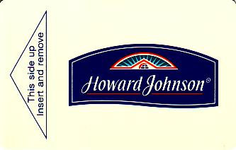 Hotel Keycard Howard Johnson Generic Front