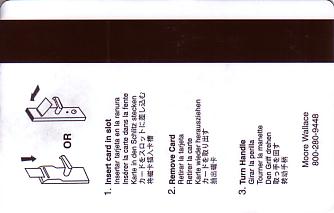 Hotel Keycard Howard Johnson Generic Back