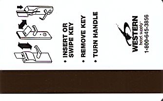 Hotel Keycard Howard Johnson Generic Back