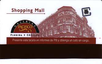 Hotel Keycard Howard Johnson  Argentina Back
