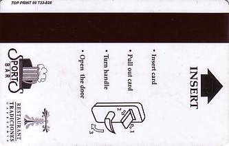 Hotel Keycard Howard Johnson Quito Ecuador Back