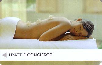 Hotel Keycard Hyatt Generic Front