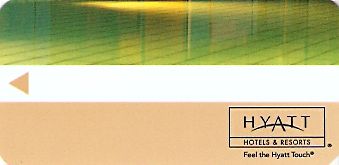 Hotel Keycard Hyatt Generic Front
