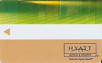 Hotel Keycard Hyatt Generic Front