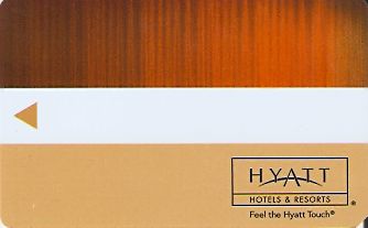 Hotel Keycard Hyatt Generic Front