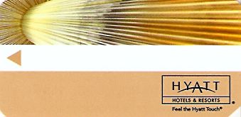 Hotel Keycard Hyatt Generic Front