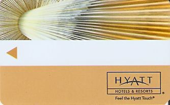 Hotel Keycard Hyatt Generic Front