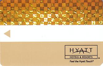Hotel Keycard Hyatt Generic Front