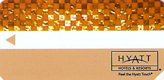 Hotel Keycard Hyatt Generic Front