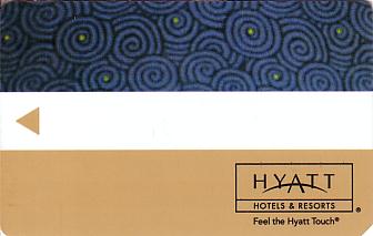 Hotel Keycard Hyatt Generic Front