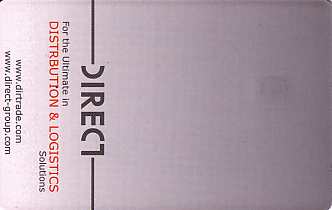 Hotel Keycard Hyatt Belgrade Serbia Back