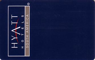 Hotel Keycard Hyatt Buenos Aires Argentina Front