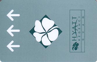 Hotel Keycard Hyatt  Guam Front