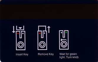 Hotel Keycard Hyatt  Singapore Back