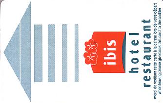 Hotel Keycard Ibis Generic Front