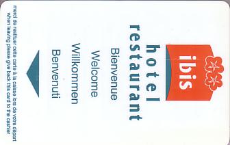 Hotel Keycard Ibis Generic Front