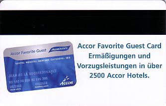 Hotel Keycard Ibis Generic Back