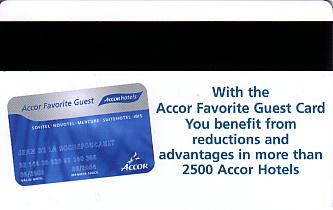 Hotel Keycard Ibis Generic Back