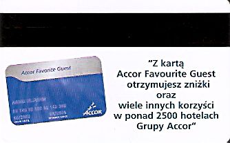 Hotel Keycard Ibis Generic Back