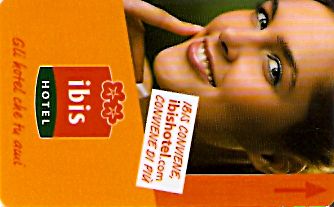 Hotel Keycard Ibis Generic Front